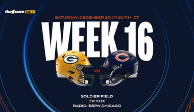 Chicago Bears vs. Green Bay Packers 2025 Week 16 NFL Saturday