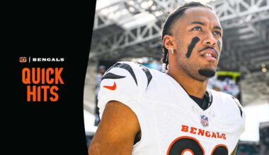 Quick Hits | Bengals Rally Around DJ Turner II And His Overlooked Pro Bowl; Dax Hill Continues Wide Array Of Versatility