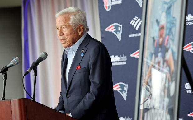 New England Patriots owner Robert Kraft (Matt Stone/Boston Herald)