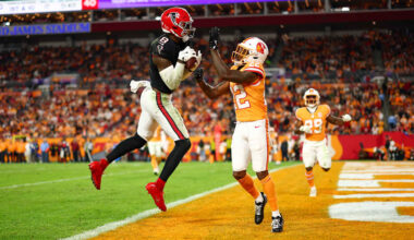 Pending free-agent TE Kyle Pitts has 3 TDs, career night in Falcons comeback