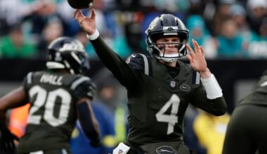 Jets' undrafted rookie QB Brady Cook to make 1st NFL start against Jaguars