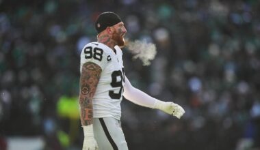 With top draft pick in play, Raiders bench banged-up Crosby for game vs. Giants