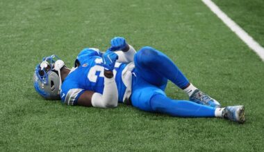 Detroit Lions place safety Kerby Joseph on injured reserve with nagging knee injury
