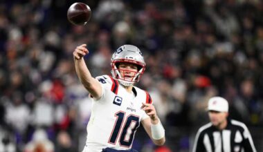 Drake Maye leads Patriots to 28-24 win over Ravens; clinches playoff spot