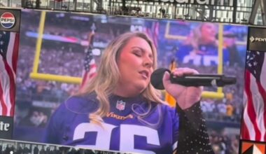 SE MN's Cori Kennedy Performs National Anthem at Vikings Game