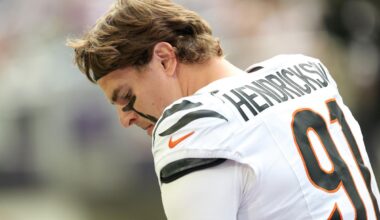 Will The Cincinnati Bengals Be Without Hendrickson Vs. The Bills?
