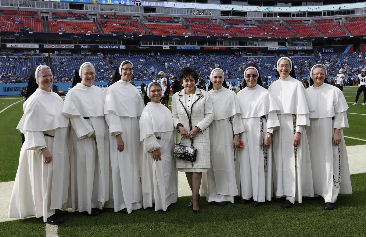 Video Shows Nuns on Sideline Before New Orleans Saints Game