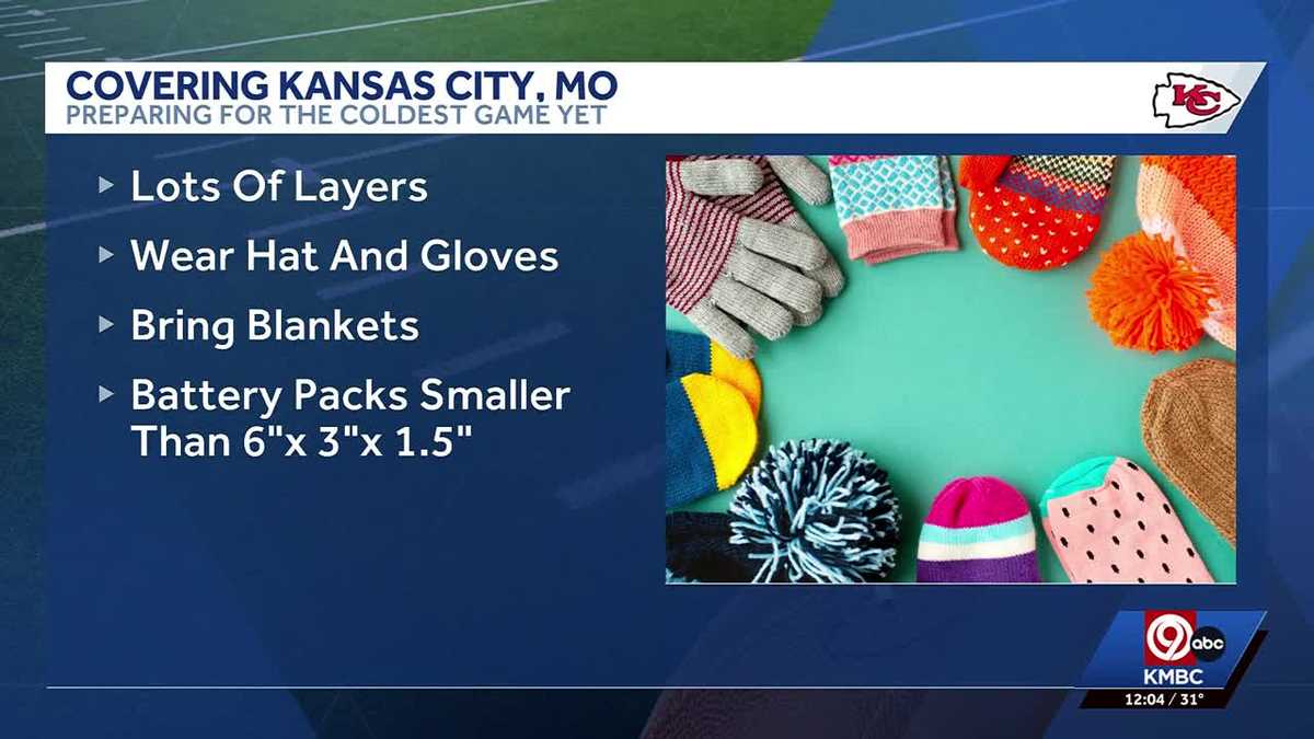 Kansas City Chiefs fans should prepare for frigid temperatures