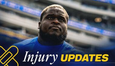 Offensive lineman Kevin Dotson sustained ankle sprain vs. Seahawks, status for Week 17 at Falcons 'in doubt'; wide receiver Davante Adams 'most likely' won't play in Week 17 but Adams is 'going to do everything he can' to be available