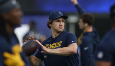 Chargers Raiders at SoFi - Source: Getty