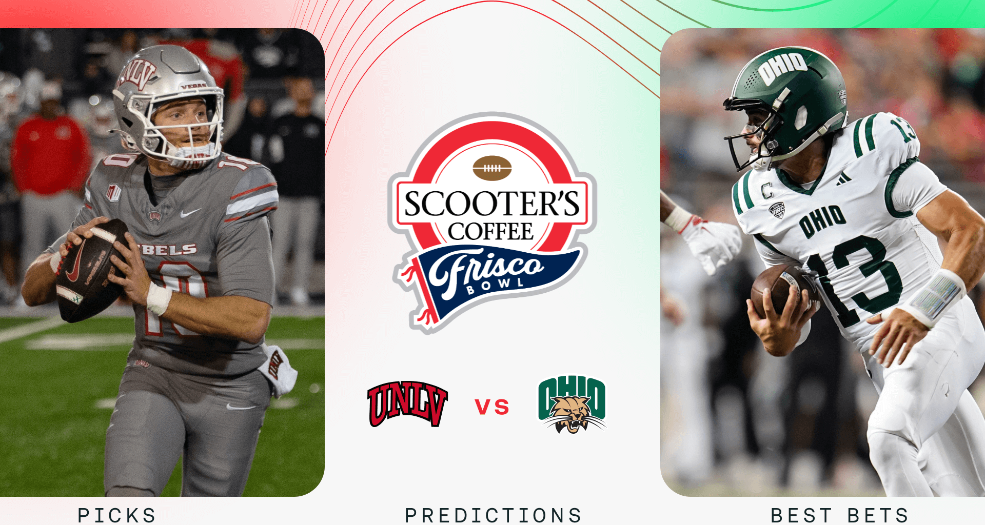 Promo image for UNLV vs. Ohio.