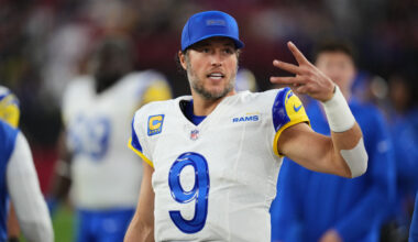 Stafford's Rams host Goff's Lions in another high-stakes meeting nearly 5 years after win-win trade