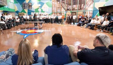 Broncos tour Arkansas Valley Correctional Facility as Denver Broncos Foundation helps fund Restoring Promise training