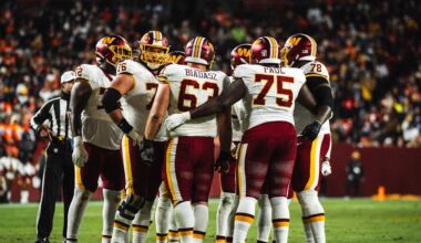 Commanders O-Line provide bright spot with strong performance vs. Broncos' pass rush