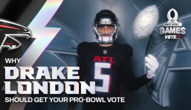 Why Falcons WR Drake London deserves a vote