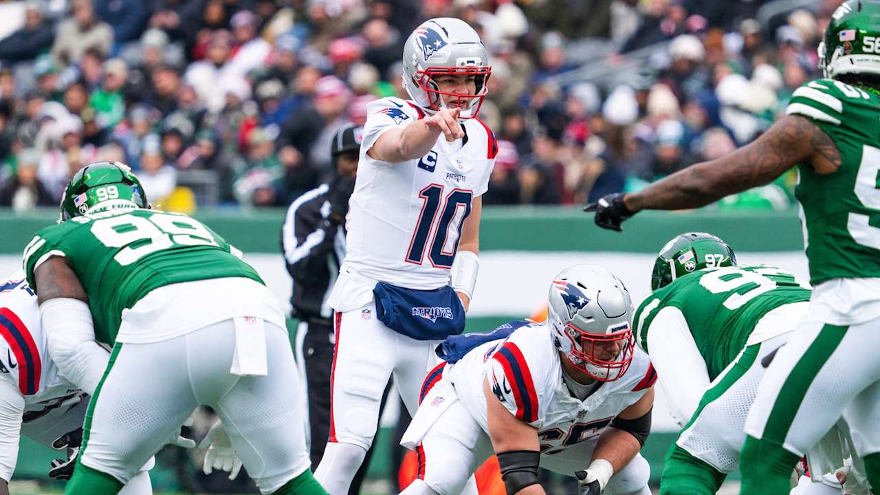 Breaking Down Patriots QB Drake Maye and Quick-Hit Film Notes From Sunday's Win Over the Jets in Week 17