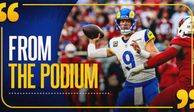 Sean McVay, Matthew Stafford, Blake Corum, Kobie Turner and Byron Young on Rams' blowout win over Cardinals in Week 14