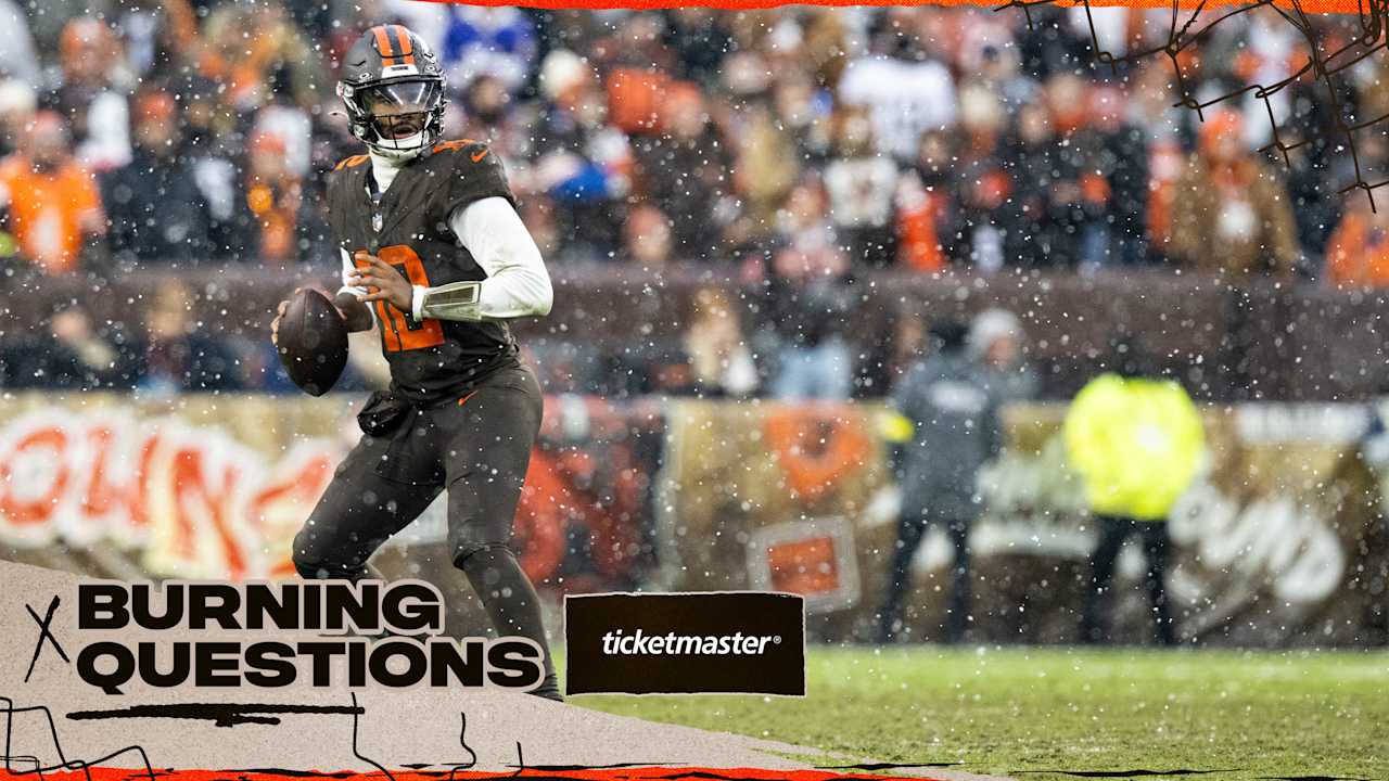 3 burning questions for the Browns' Week 15 game against the Bears