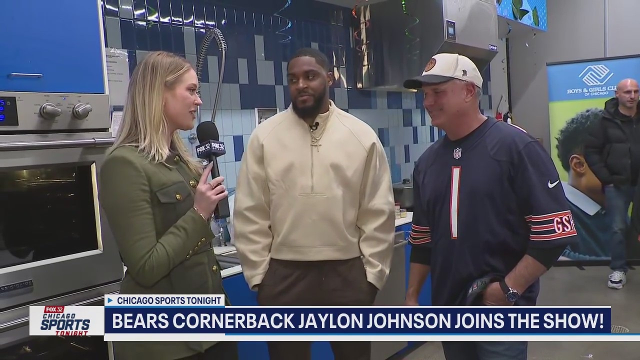 Bears cornerback Jaylon Johnson joins Chicago Sports Tonight