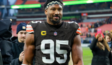 Myles Garrett says Steelers were more concerned about protecting T.J. Watt's sack record than winning in loss to Browns