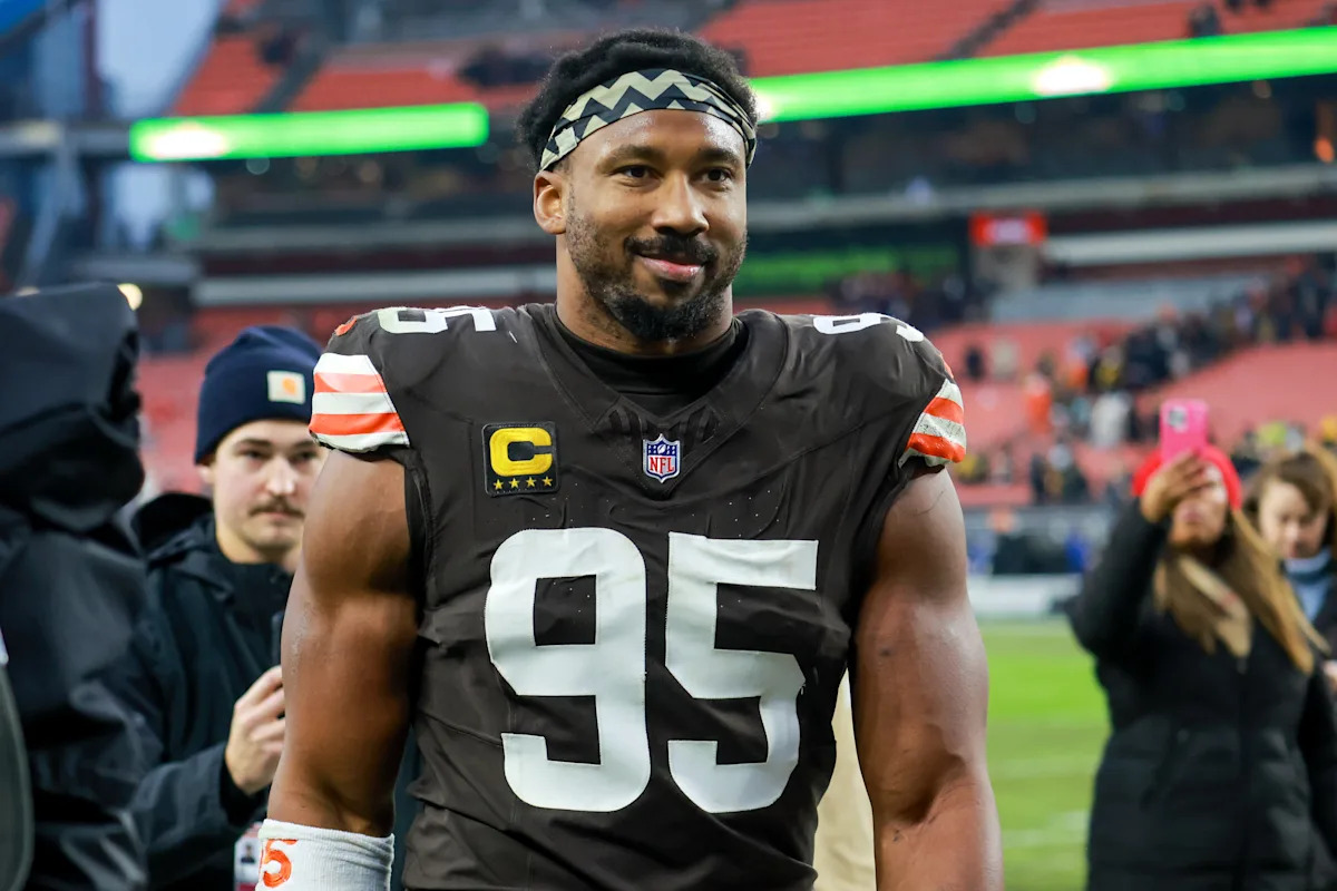 Myles Garrett says Steelers were more concerned about protecting T.J. Watt's sack record than winning in loss to Browns
