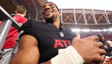 Bijan Robinson becomes third Falcons player with 2,000 scrimmage yards after big day vs. Cardinals