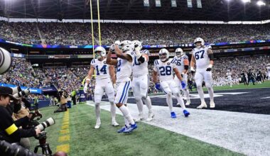 Philip Rivers' first TD pass since 2020 goes to Josh Downs