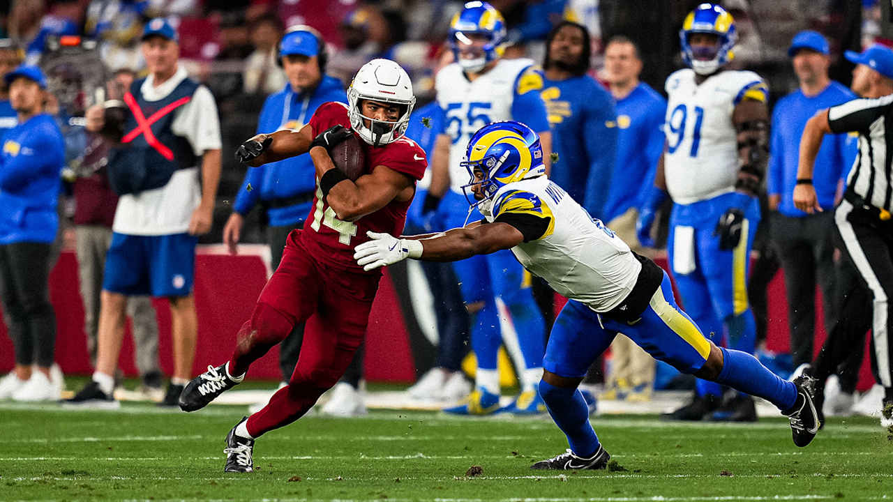 Cardinals WR Michael Wilson appreciates mental work that goes into double-digit touches and targets each week