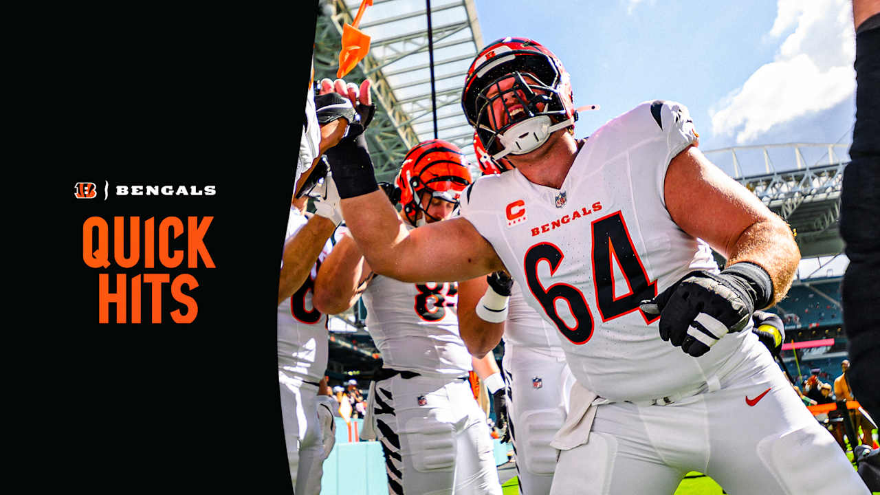 Quick Hits | Bengals' New, Improved Run Game Sees Red (Zone); Nickel Jalen Davis' Priceless Journey 