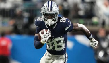 Cowboys WR CeeDee Lamb clears concussion protocol ahead of Sunday night matchup vs. Vikings