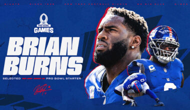 Brian Burns earns 3rd career selection