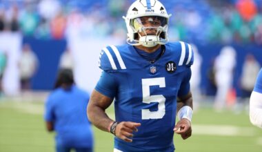 Colts’ Anthony Richardson back at practice, but QB won’t rush his return
