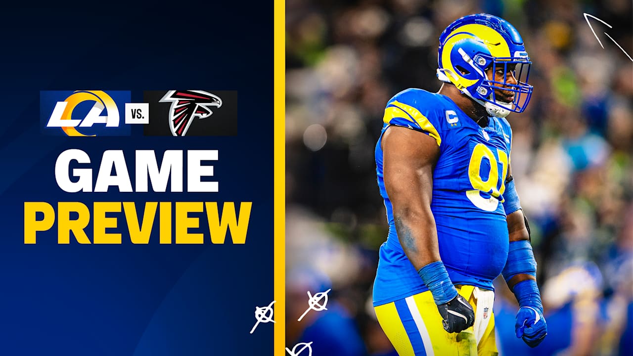 Los Angeles Rams ramp up urgency ahead of Monday Night Football clash with Falcons