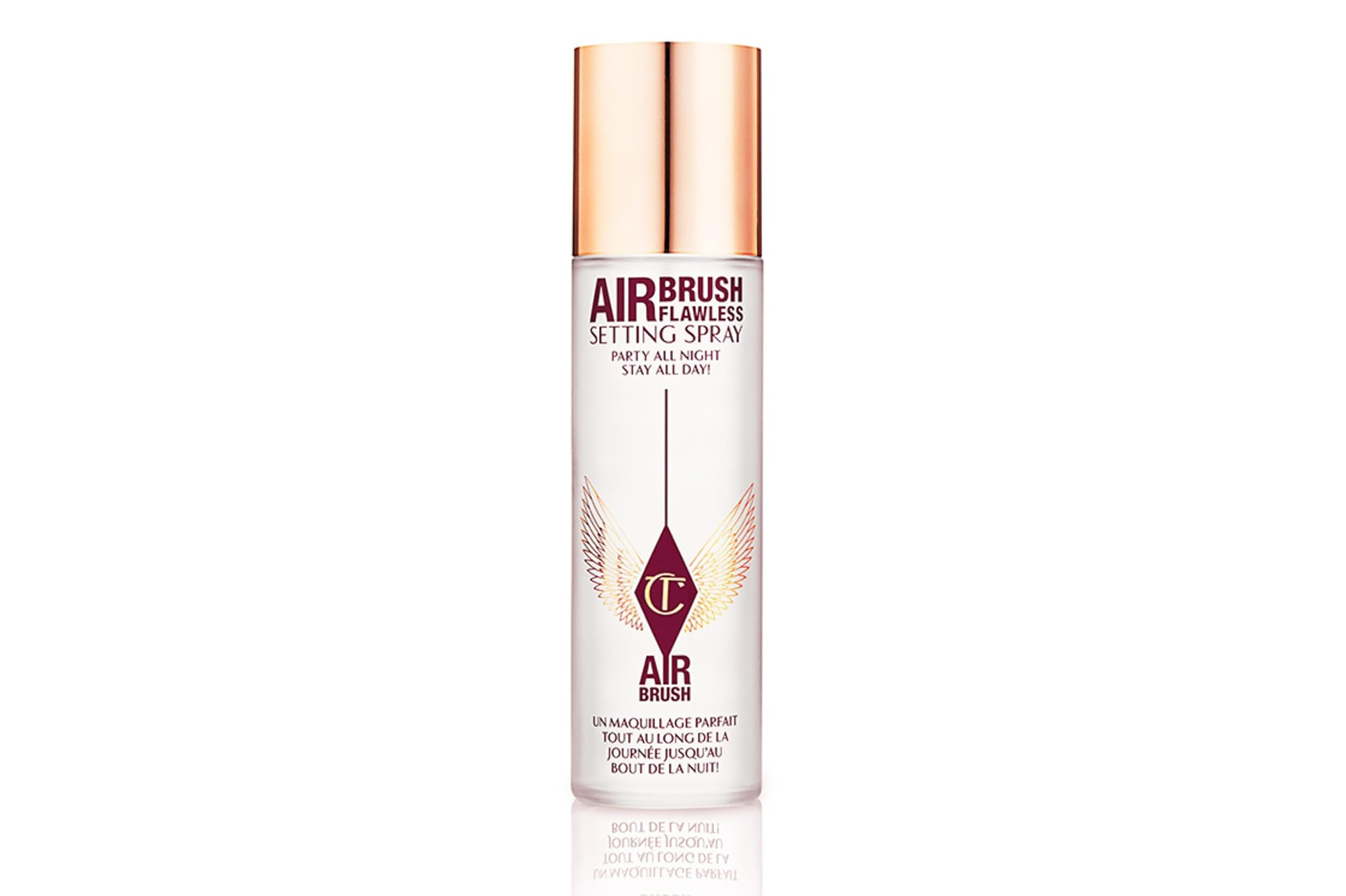 Charlotte Tilbury Airbrush Flawless Setting Spray bottle.