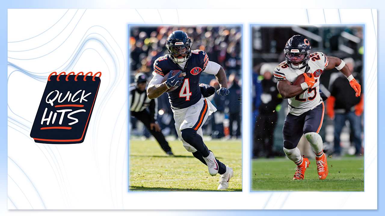 Bears riding strong run game into Saturday night showdown