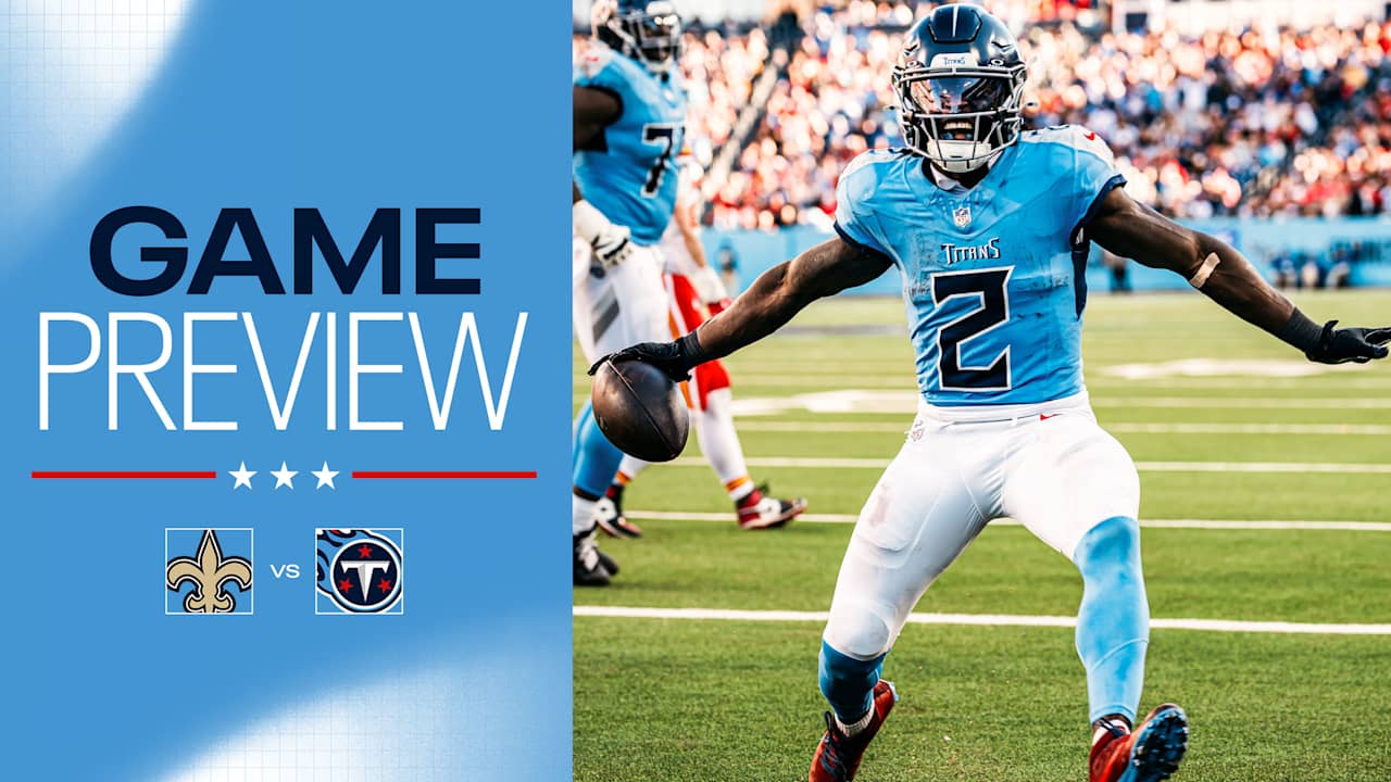 Titans Host Saints In 2025 Home Finale