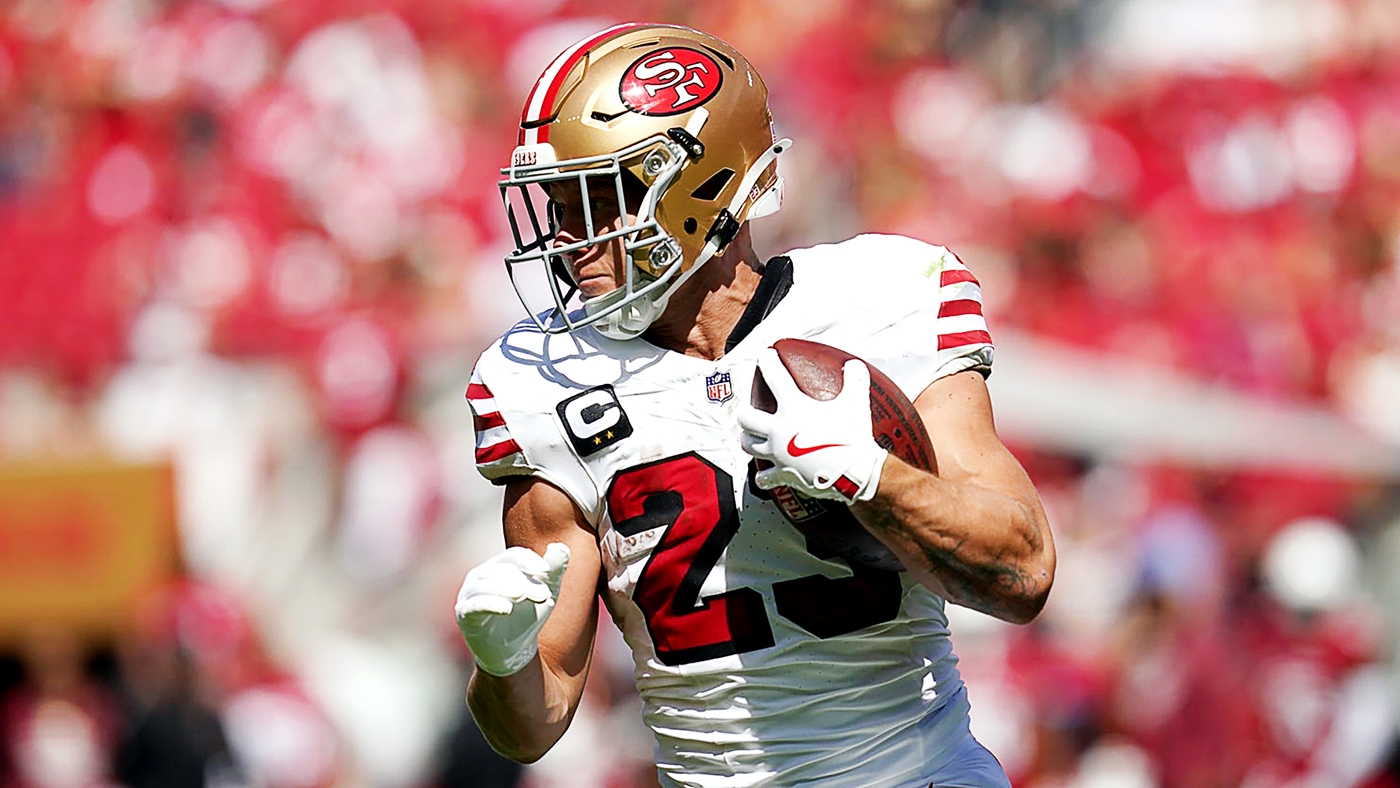 49ers vs. Titans injury report: McCaffrey dealing with illness; 3 players miss practice