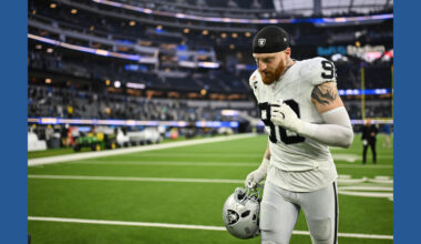 Raiders' Maxx Crosby questionable with knee injury but expected to play against Broncos