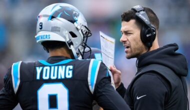 Canales, Young praise Panthers fans and team's resiliency after upset win over Rams
