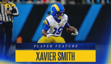 Opportunity to contribute on offense in Week 13 at Panthers 'meant a lot' to Rams wide receiver Xavier Smith