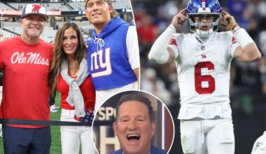 Jaxson Dart's dad tells Danny Kanell to 'eat a fat one'