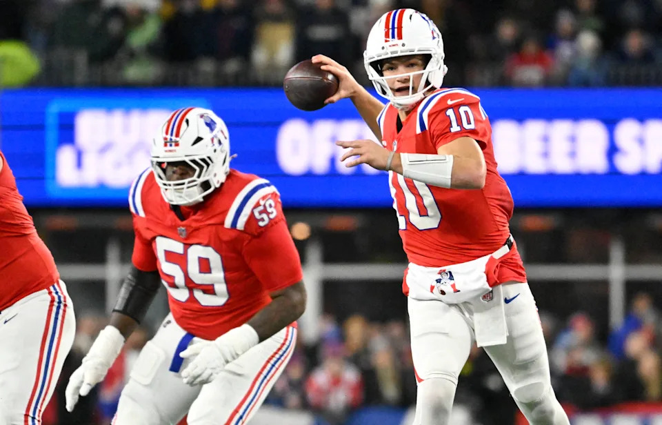 Drake Maye and the Patriots are now 11-2.