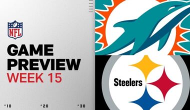 Steelers Vs Dolphins Preview: 5 Keys To Victory In Week 15