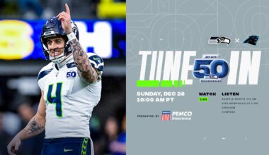 How To Watch Week 17: Seahawks at Panthers