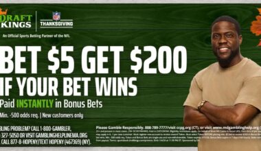 DraftKings promo code: Get $200 in bonus bets for Raiders-Broncos, Cardinals-Rams, Bears-Packers on NFL Sunday