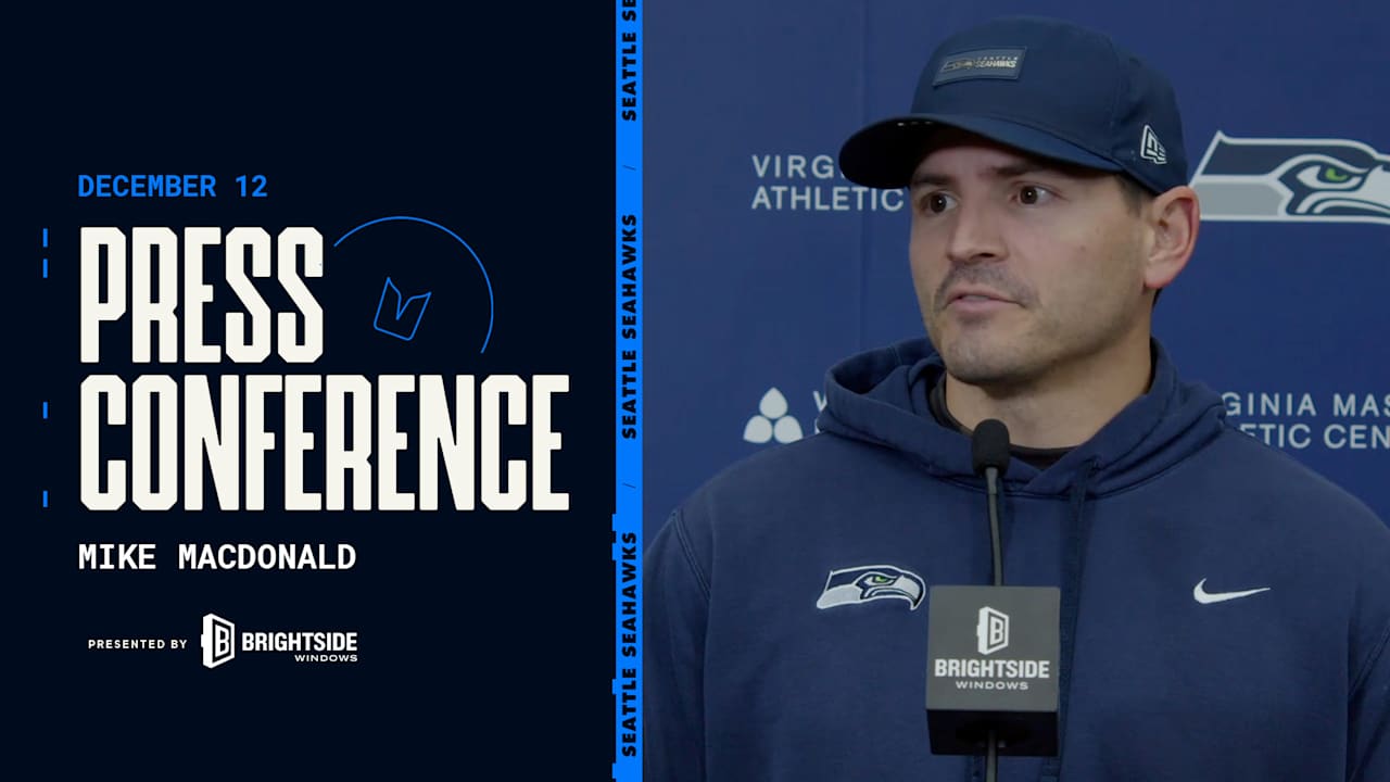 Mike Macdonald Press Conference - December 12, 2025