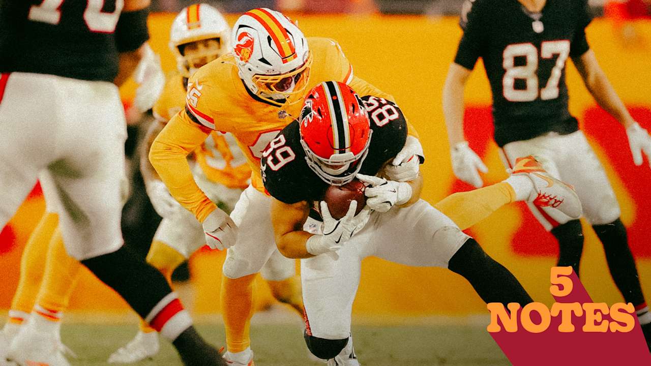 Falcons vs. Bucs 5 Notes