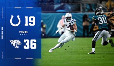 Daniel Jones sustains Achilles injury in Colts' loss to Jaguars