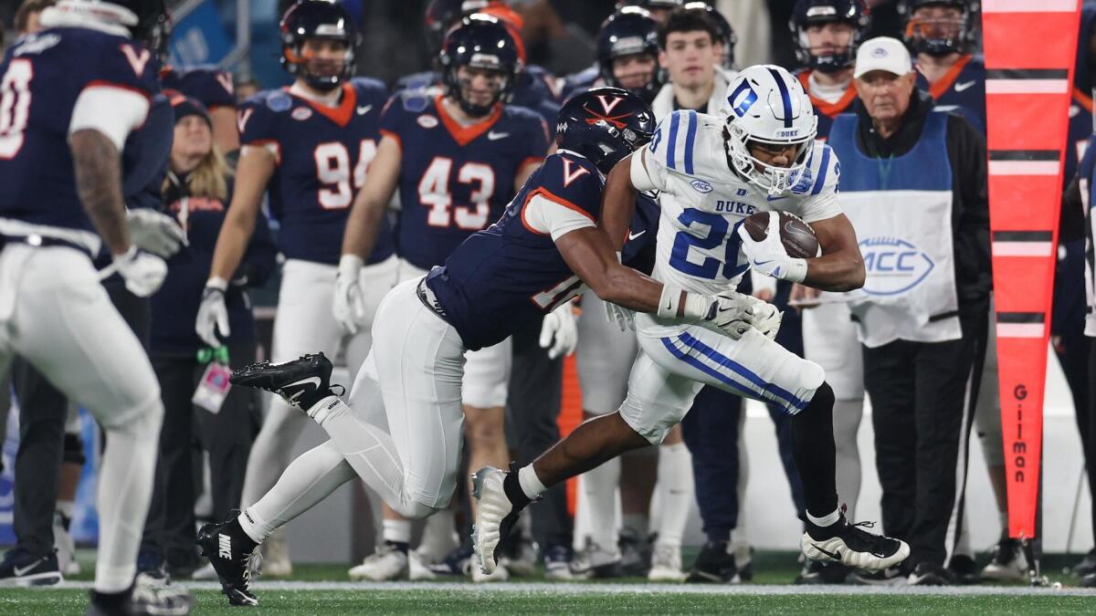 Virginia vs. Duke live updates: Score, analysis and highlights for ACC Championship Game