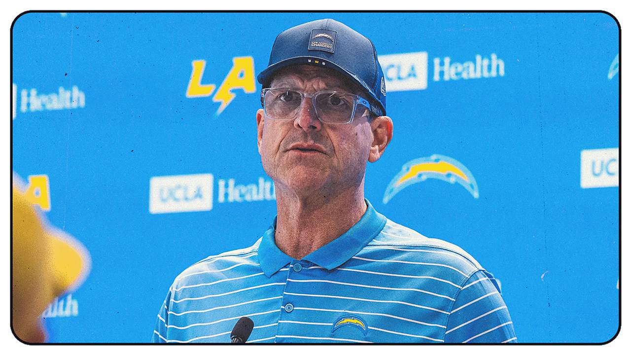 Head Coach Jim Harbaugh Provides an Update on Justin Herbert